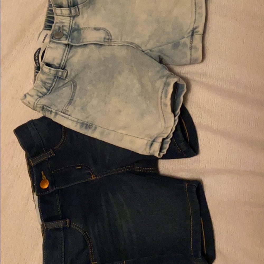 2, Bermuda shorts 2T blue jean girls